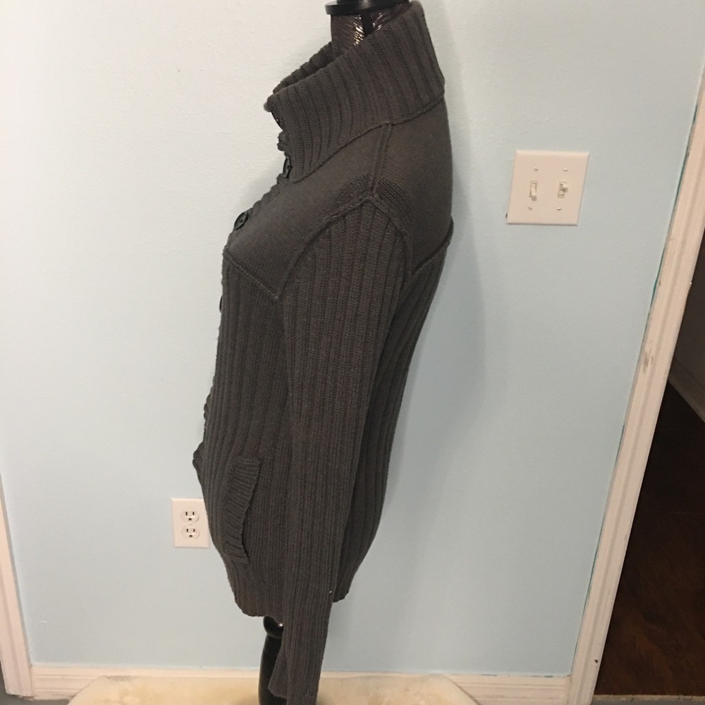 Express Gray Sweater Jacket - image 2